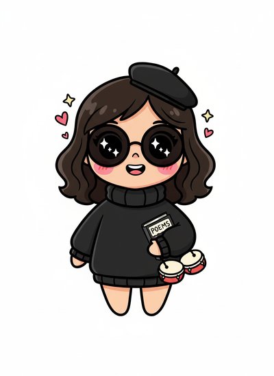 Gabriela's Beatnik Adventure 🎨 - Kawaii Cute
