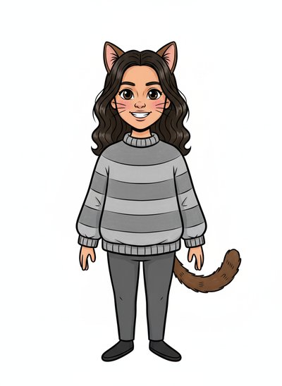 Gabriela's Purrfect Adventure 🐾 - Classic Coloring Book