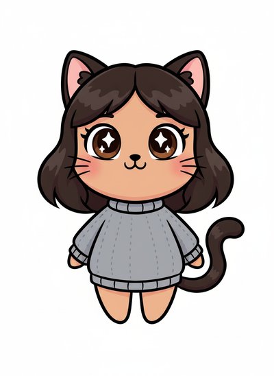 Gabriela's Purrfect Adventure 🐾 - Kawaii Cute