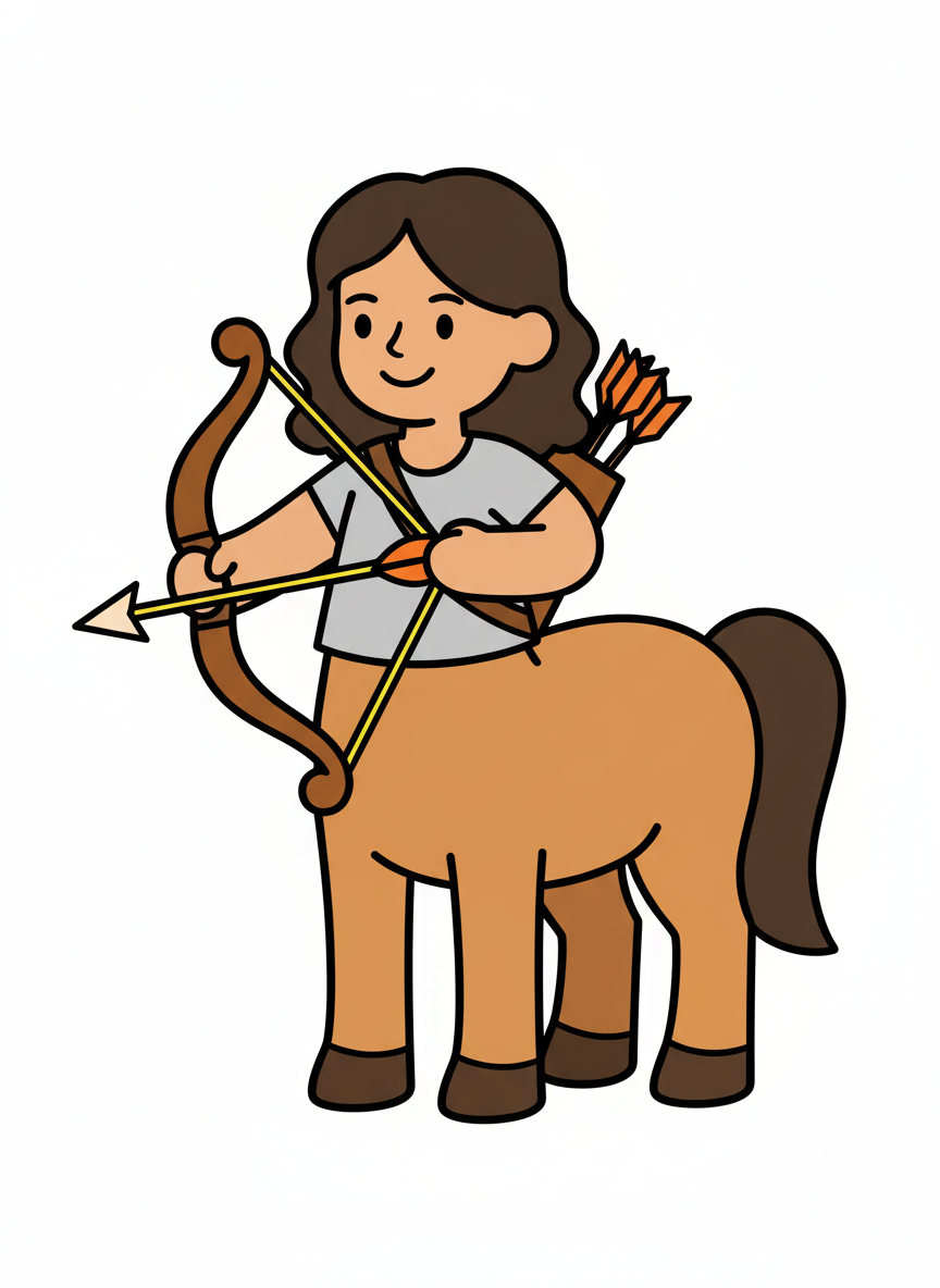 Gabriela the Centaur - Preschool Simple