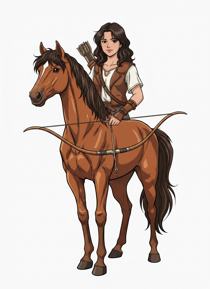 Gabriela the Centaur - Classic Anime