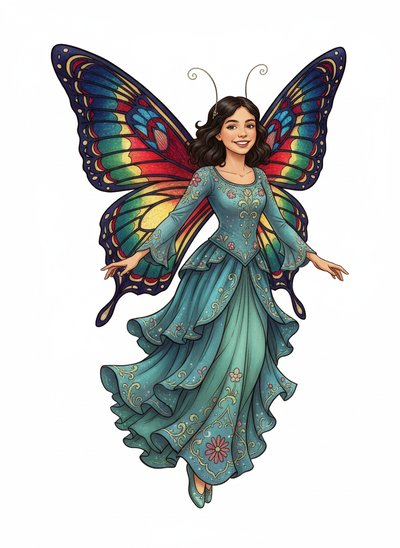 Gabriela's Butterfly Adventure 🦋 - Fairy Tale Classic