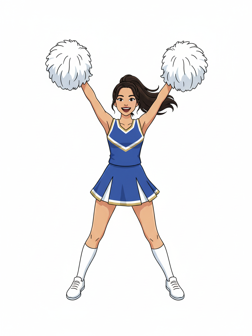 Gabriela the Cheerleader - Minimalist