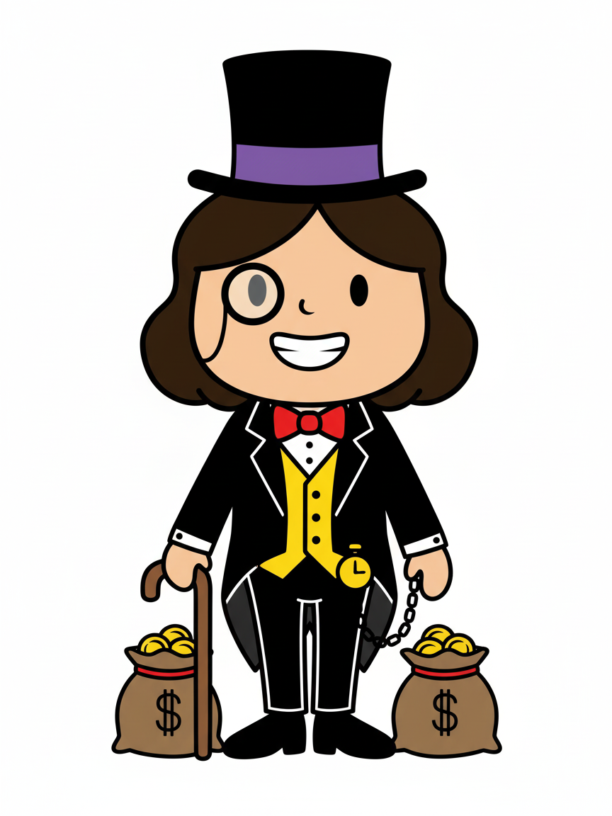 Gabriela the Glamour Millionaire - Preschool Simple