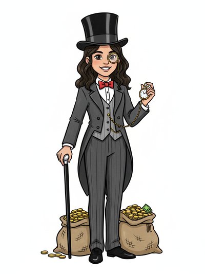 Gabriela's Millionaire Magic 💰 - Classic Coloring Book