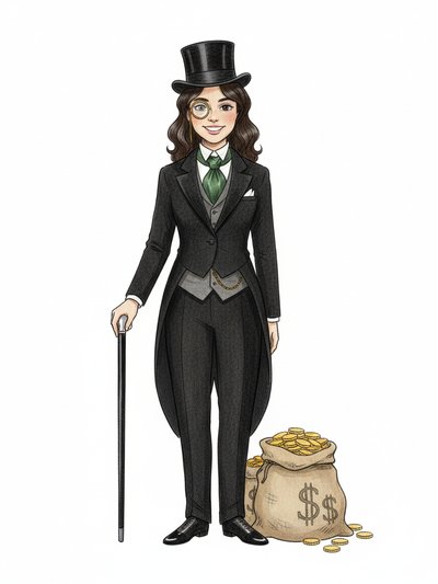 Gabriela's Millionaire Magic 💰 - Gentle Pencil