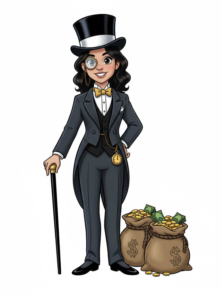 Gabriela the Glamour Millionaire - Golden Age Animation