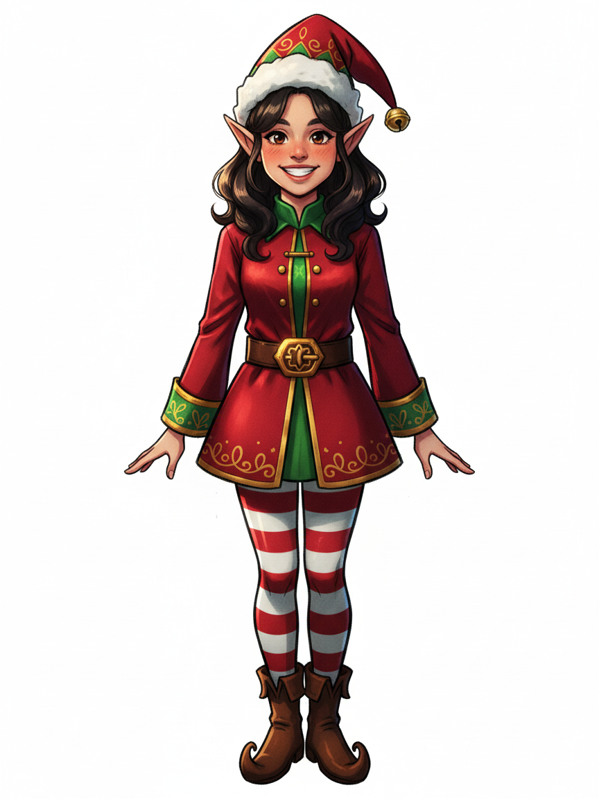 Gabriela the Festive Elf - Webtoon Anime