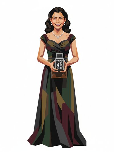 Gabriela's Hollywood Glam ✨ - Cubist Painting