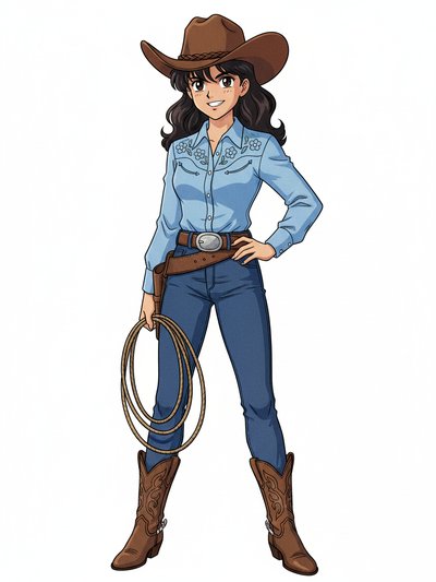 Gabriela's Cowgirl Chronicles 🤠 - Classic Anime