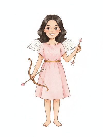 Gabriela's Cupid Adventure 💘 - Gentle Pencil