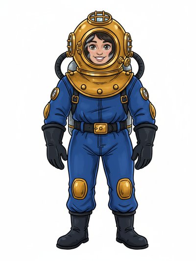 Gabriela's Underwater Adventure 🌊 - Golden Age Animation