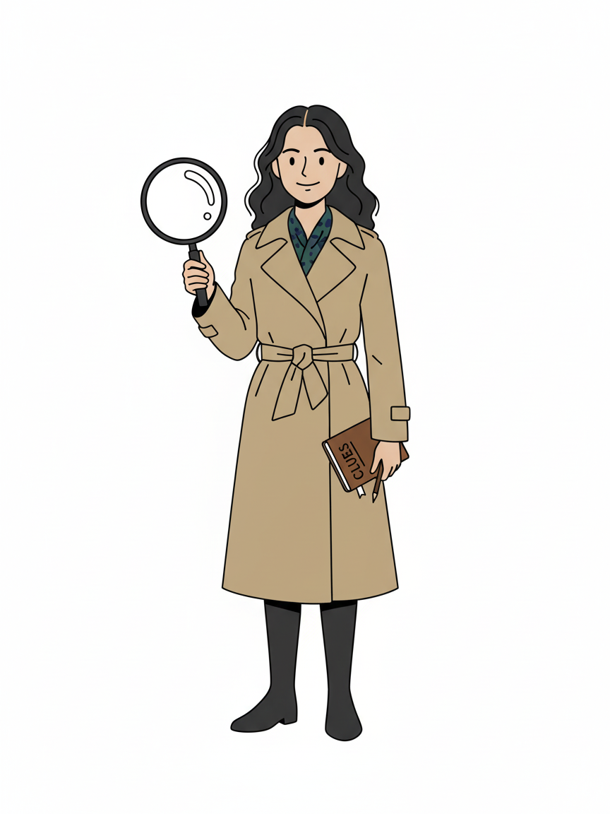 Detective Gabriela - Minimalist