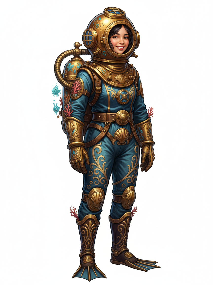 Diver Gabriela - Fairy Tale Classic