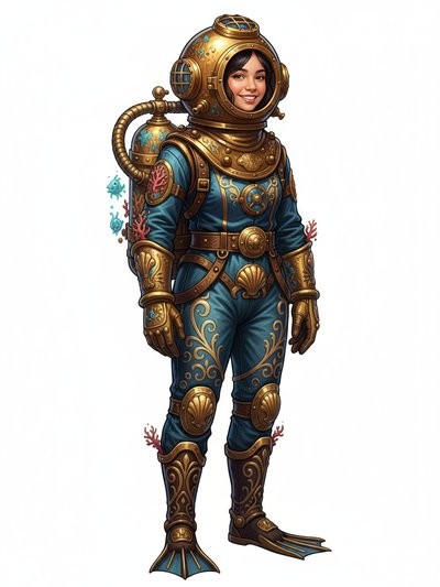 Gabriela's Underwater Adventure 🌊 - Fairy Tale Classic