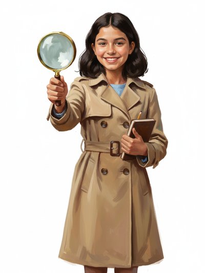 My Detective Dreams 🕵️‍♀️ - Impressionist Painting