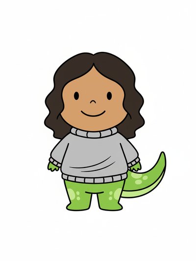 Gabriela's Dino Adventure 🦖 - Preschool Simple