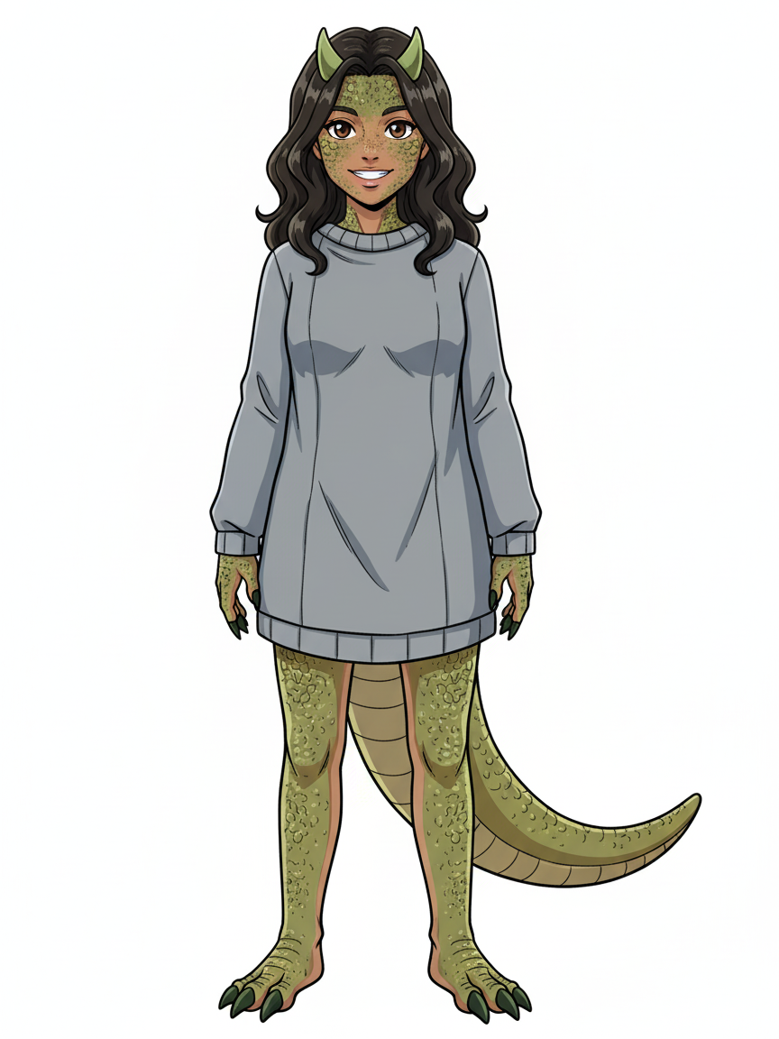 Gabriela the Dino - Classic Anime