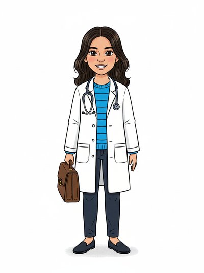 Gabriela's Medical Makeover 💉 - Classic Coloring Book