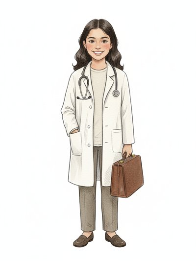 Gabriela's Medical Makeover 💉 - Gentle Pencil