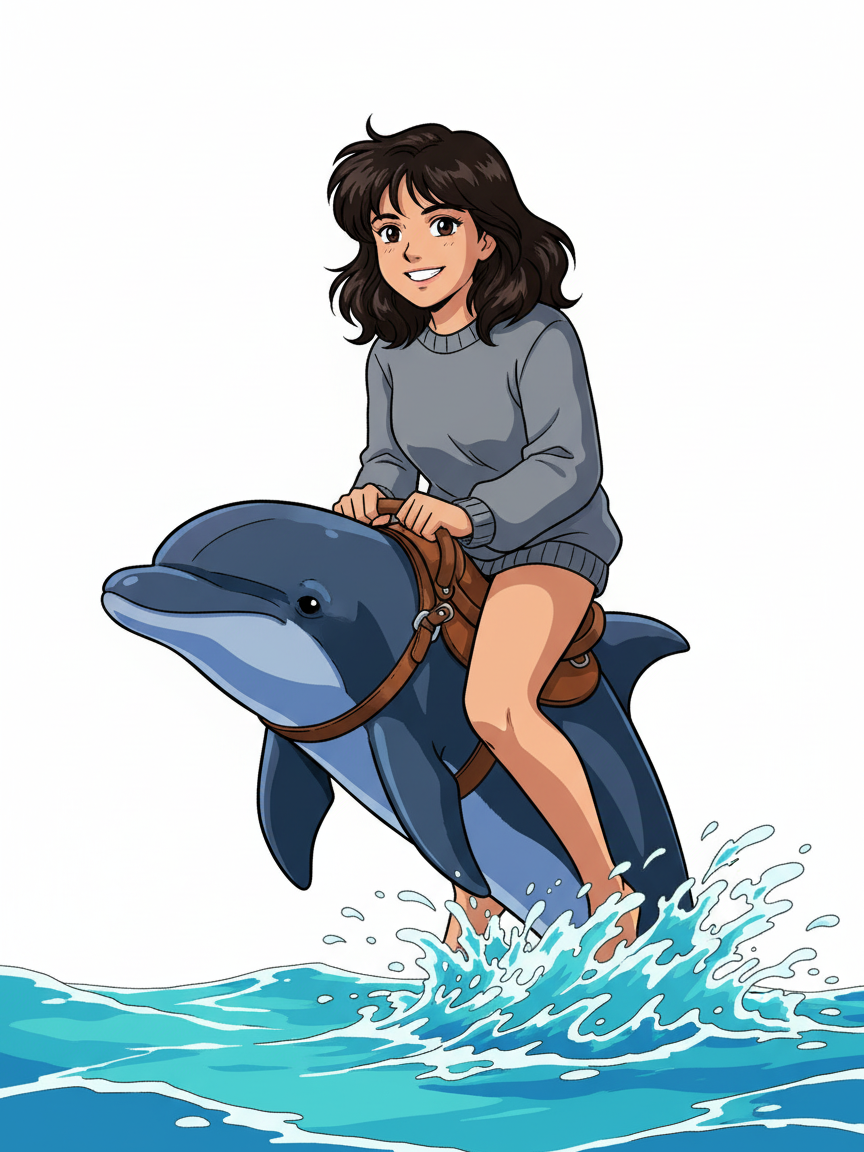 Dolphin Gabriela - Classic Anime