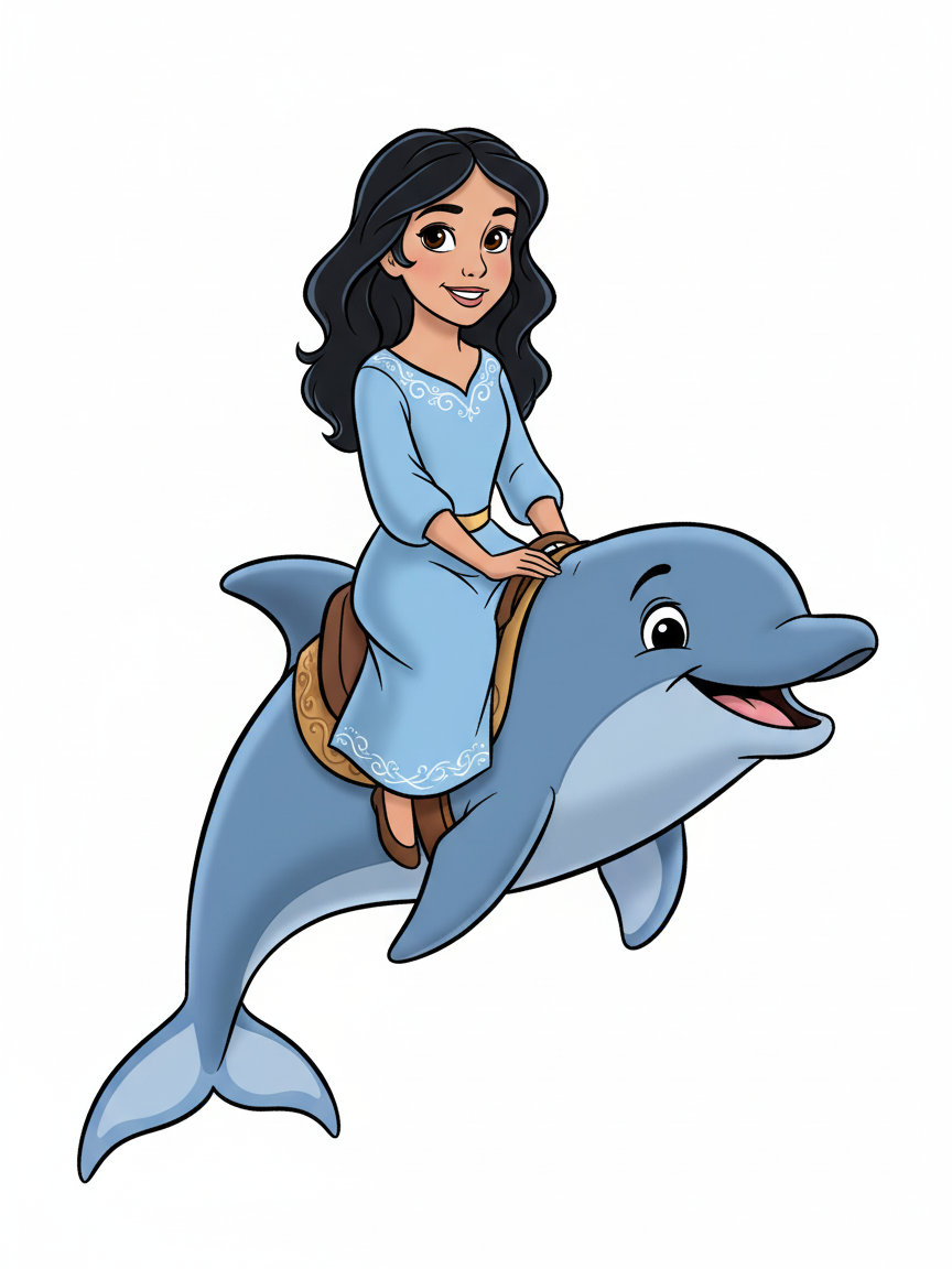 Dolphin Gabriela - Golden Age Animation