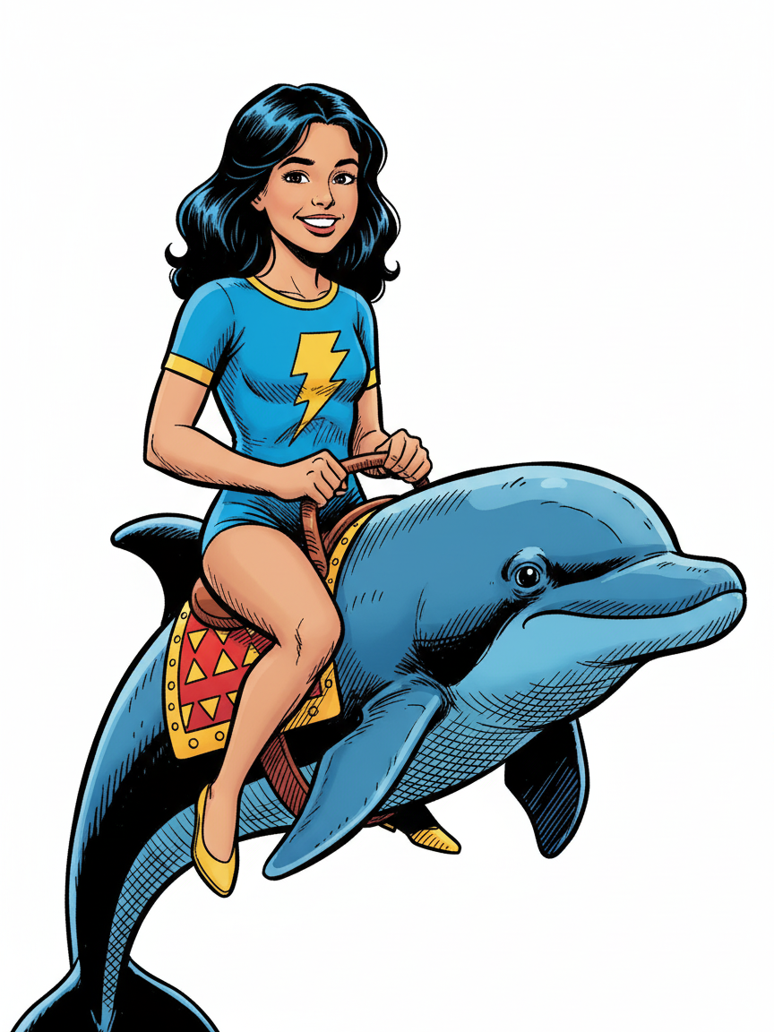 Dolphin Gabriela - Comic Book