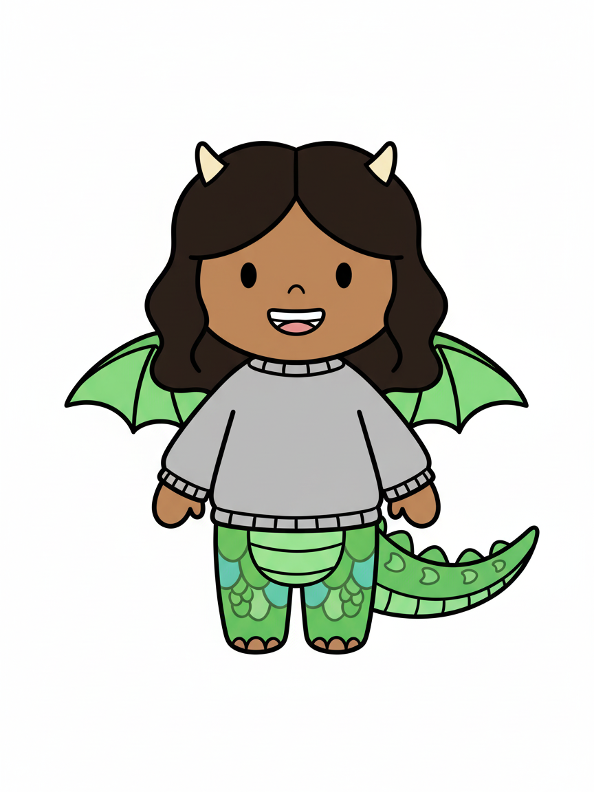 Dragón Gabriela - Preschool Simple