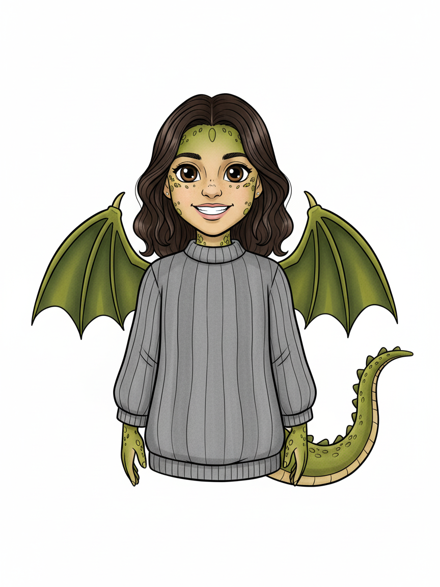 Dragón Gabriela - Classic Coloring Book