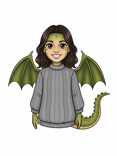 Gabriela's Dragon Dreams 🐉 - Classic Coloring Book