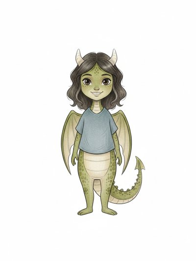 Gabriela's Dragon Dreams 🐉 - Gentle Pencil