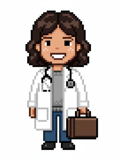Gabriela's Medical Makeover 💉 - Pixel Art