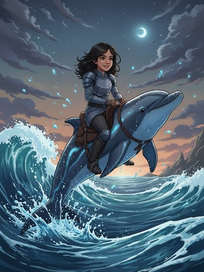 Gabriela's Dolphin Dreams 🌊 - Webtoon Anime