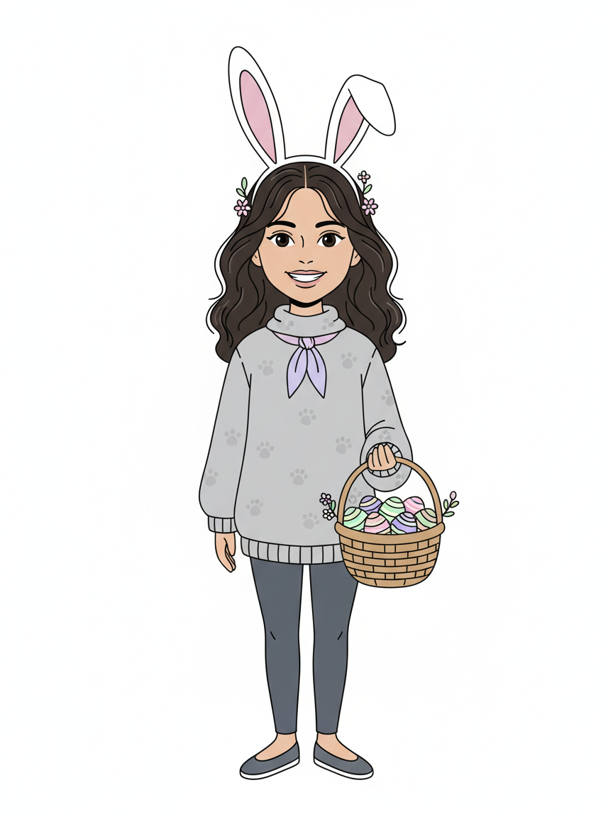 Gabbie the Bunny - Minimalist