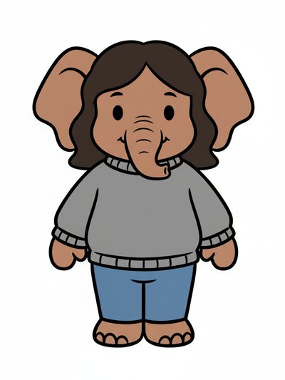 Gabriela's Elephant Adventure 🐘 - Preschool Simple