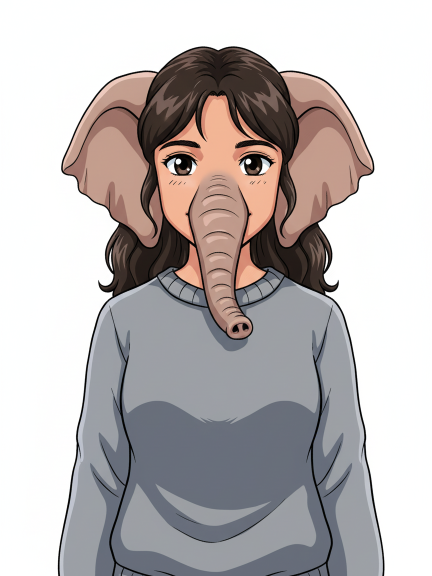 Gabi the Elephant - Classic Anime