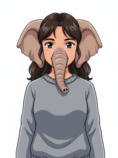 Gabriela's Elephant Adventure 🐘 - Classic Anime