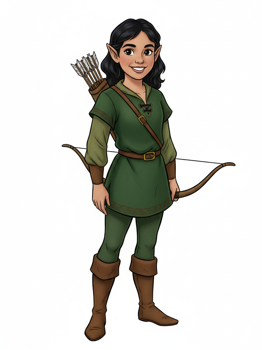 Gabriela the Forest Elf - Golden Age Animation