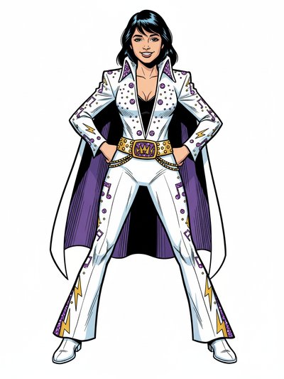 Gabriela's Rockin' Elvis Adventure 🎸 - Comic Book