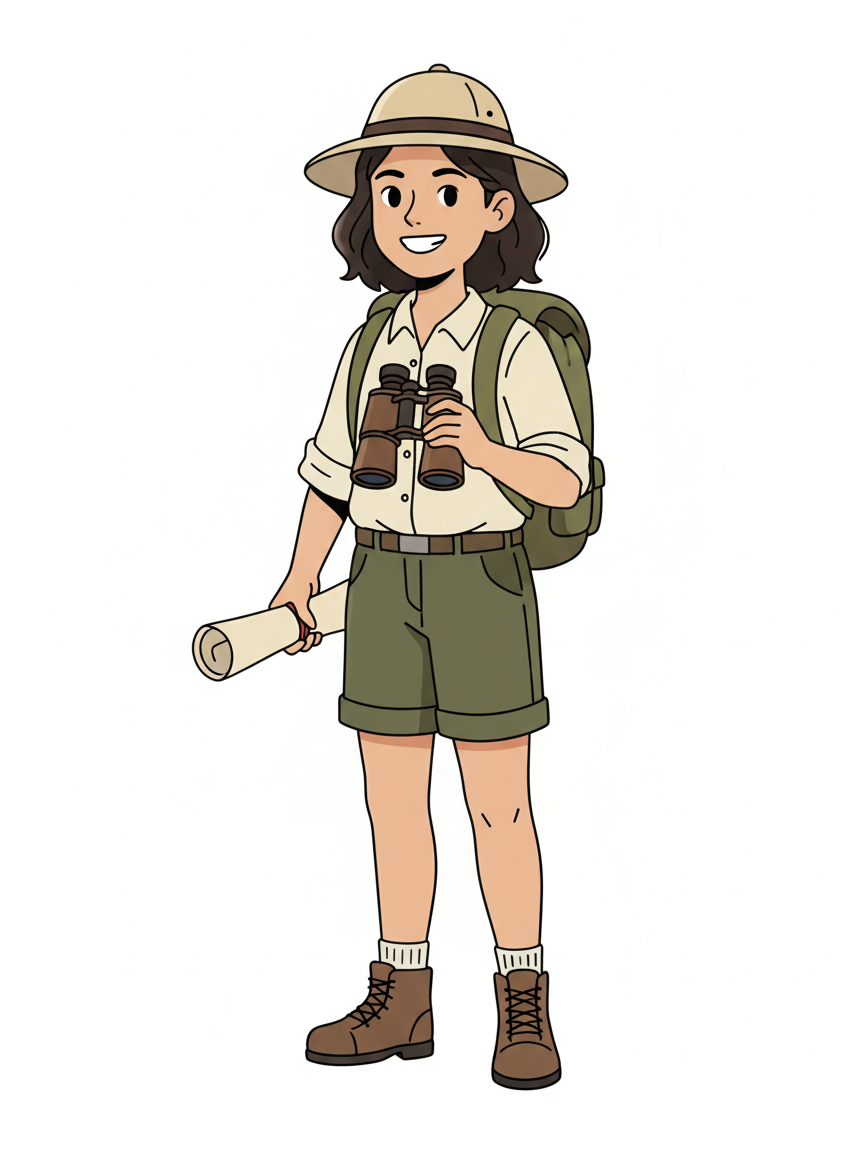 Gabriela the Explorer - Minimalist