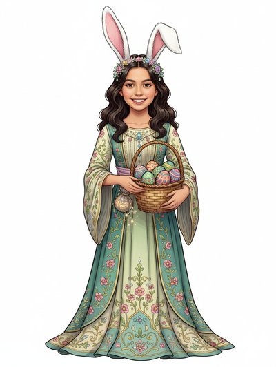 Gabriela's Easter Bunny Vibes 🐰 - Fairy Tale Classic