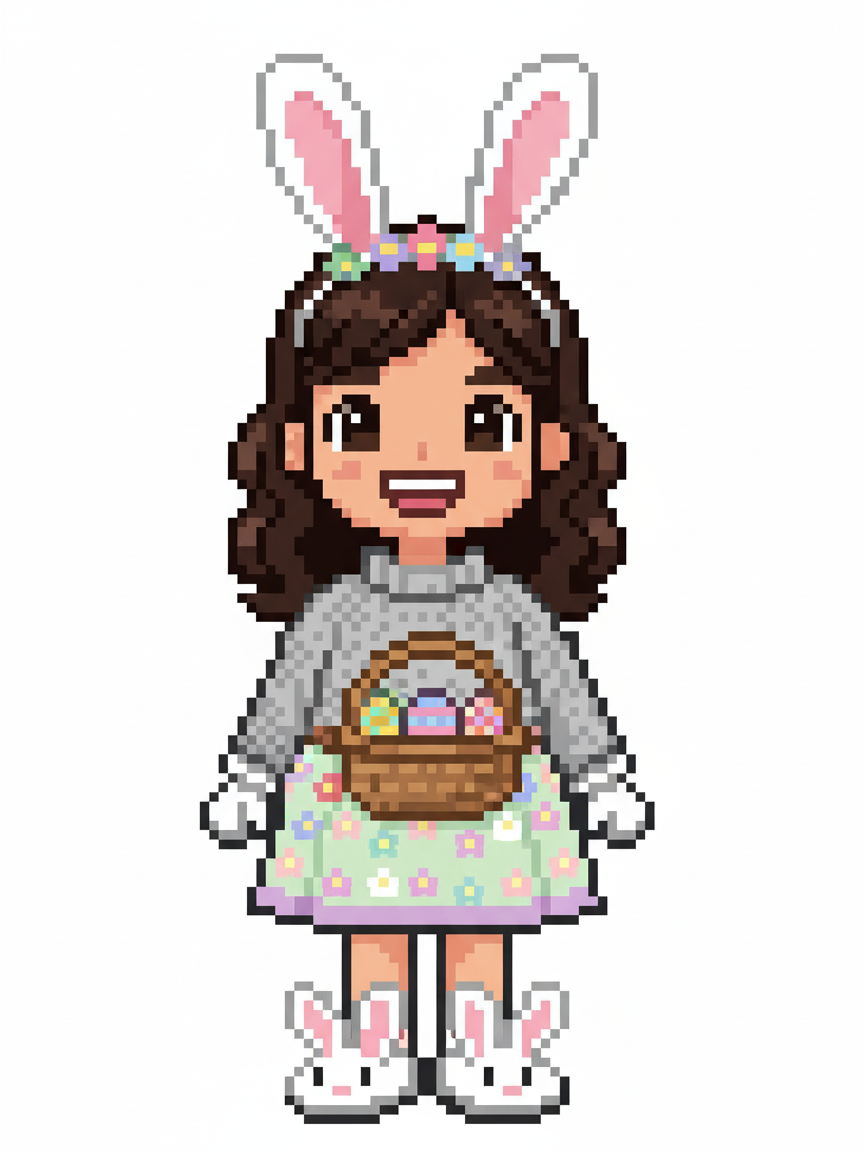 Gabbie the Bunny - Pixel Art