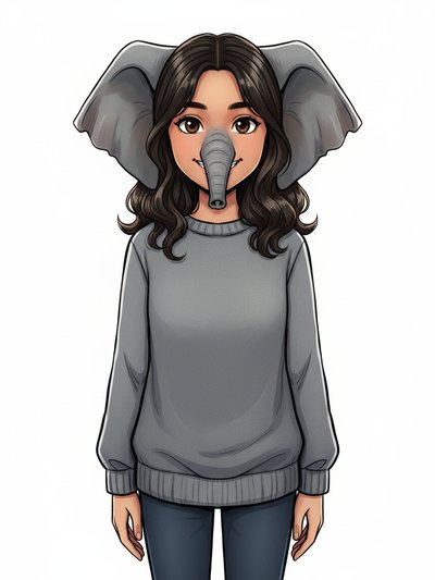 Gabriela's Elephant Adventure 🐘 - Webtoon Anime
