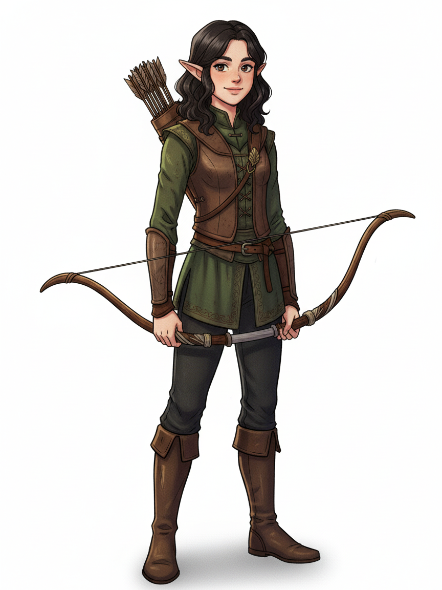 Gabriela the Forest Elf - Webtoon Anime