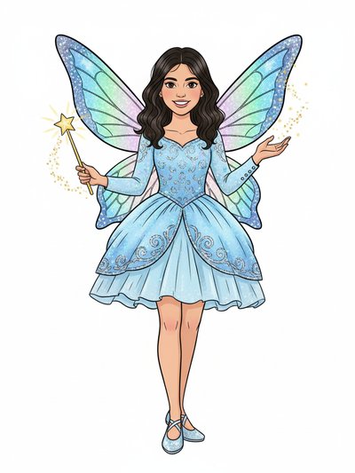 Gabriela's Fairy Tale ✨ - Classic Coloring Book
