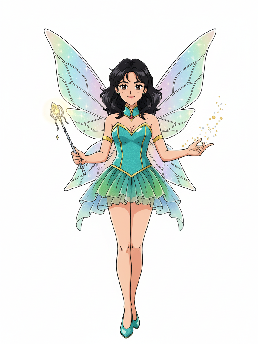 Gabriela the Glittering Fairy - Classic Anime