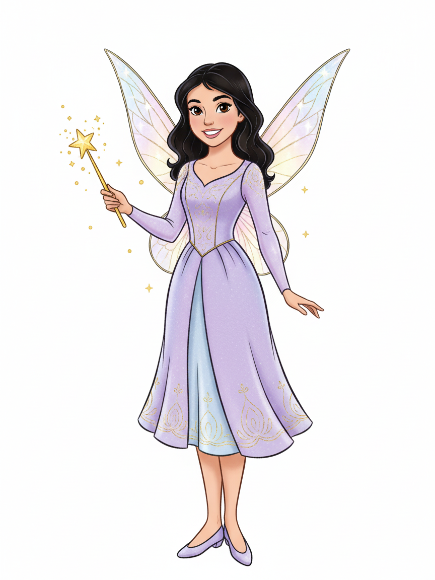 Gabriela the Glittering Fairy - Golden Age Animation