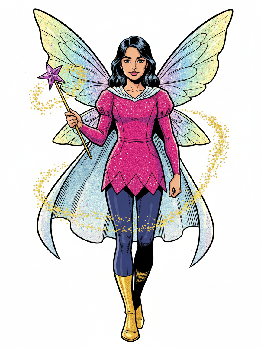 Gabriela the Glittering Fairy - Comic Book