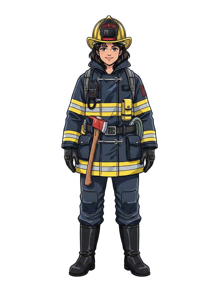 Firefighter Gabriela - Classic Anime