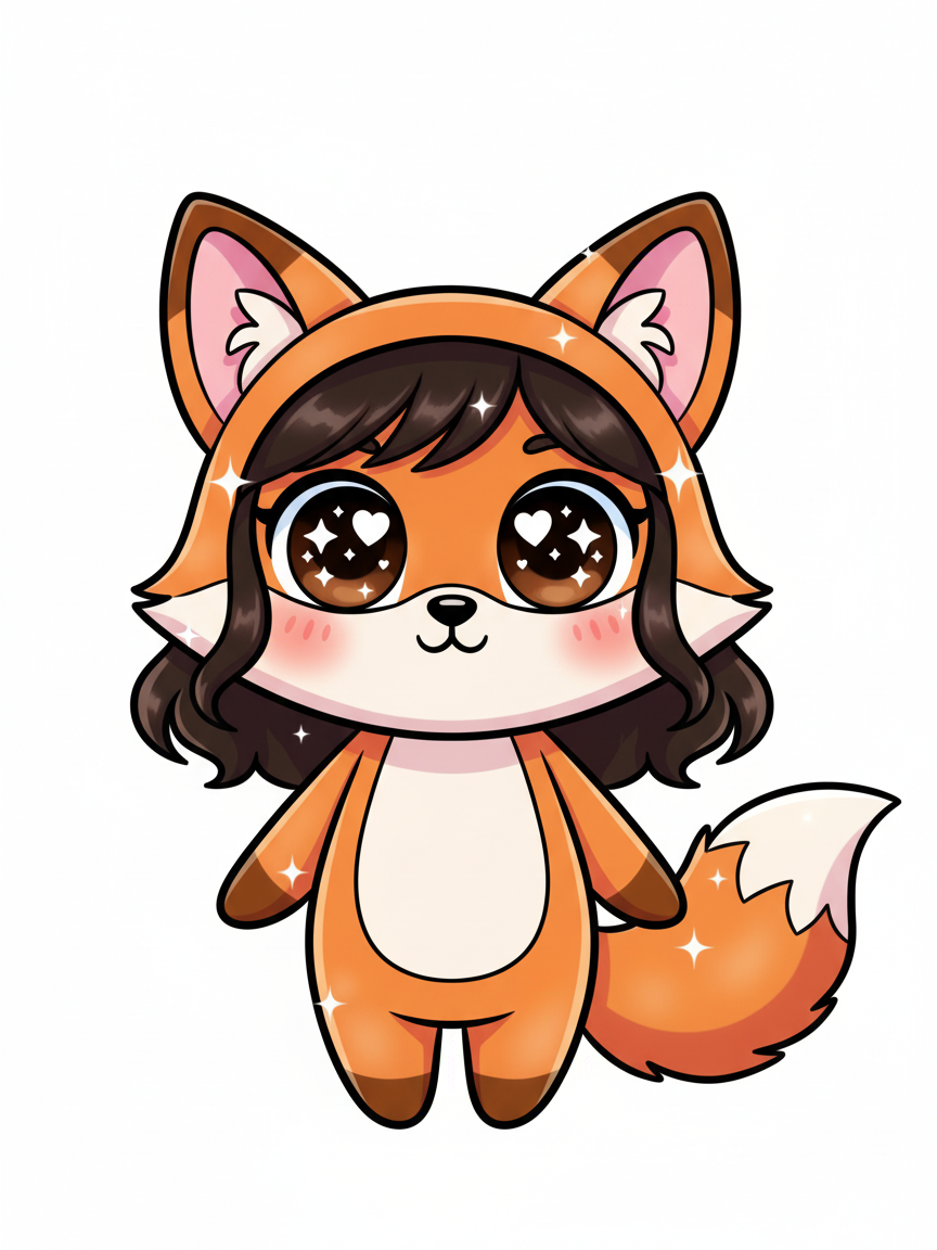 Gabriela the Fox - Kawaii Cute